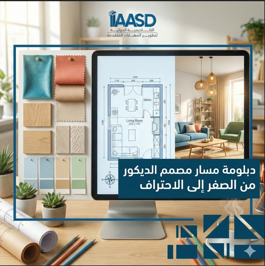 دبلومة مسار الديكور من الصفر إلى الاحتراف