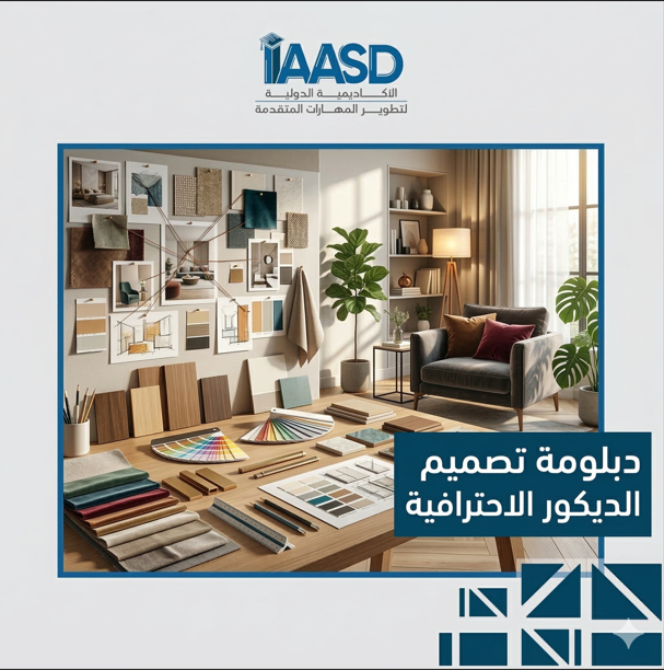 دبلومة تصميم الديكور الاحترافية